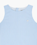 KIDS W BUBBLE SLEEVELESS ONEPIECE IN STRIPE image 7