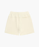 W LACE DETAIL SWEAT SHORTS IN IVORY image 7