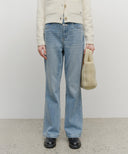 CLASSIC LOGO BOUCLE PADDING BAG IN BEIGE image 7