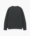 WINERY APPLIQUE LOGO OVER FIT SWEATSHIRT IN CHARCOAL GREY image 7