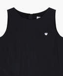 KIDS W BUBBLE SLEEVELESS ONEPIECE IN BLACK image 7