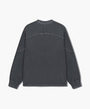 INCISION DYEING LONG SLEEVE IN NAVY image 13