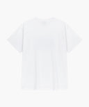 CLASSIC LOGO TEE IN WHITE image 7