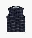 W SMALL CLASSIC LOGO PK COLLAR SLEEVELESS IN DOT image 7