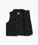 CLASSIC LOGO DOWN VEST IN BLACK image 7