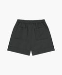 W EASY LINEN SHORTS IN CHARCOAL GREY image 7