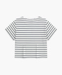 W CLASSIC LOGO CROP TEE IN DARK NAVY image 7