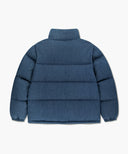 CLASSIC LOGO DENIM DOWN JACKET IN DARK BLUE image 7