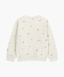 KIDS ALL OVER SWEATSHIRTS IN OATMEAL image 7