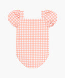 KIDS W CHECK SWIM SUIT IN PINK image 7