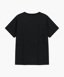 W SMALL CLASSIC LOGO TEE IN BLACK image 7