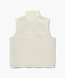 MARITHÉ SPORT FLEECE VEST IN IVORY image 7