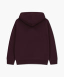 DOODLE CLASSIC BEAR HOODIE IN BURGUNDY image 12