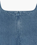 W DENIM SLEEVELESS DRESS IN LIGHT BLUE image 8