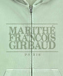 CLASSIC LOGO DYEING HOODIE ZIPUP IN MINT image 8