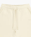 W LACE DETAIL SWEAT SHORTS IN IVORY image 8