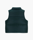 CLASSIC LOGO DOWN VEST IN DARK TEAL image 8