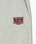 W EMBROIDERY CLASSIC LOGO SWEAT SKIRT IN OATMEAL