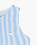 KIDS W BUBBLE SLEEVELESS ONEPIECE IN STRIPE image 8