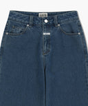 W GRADATION DENIM PANTS IN BLUE image 11