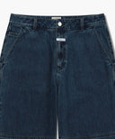 M DOUBLE KNEE CARPENTER DENIM PANTS IN DARK BLUE image 8