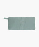 HOODED PACKABLE NYLON JACKET IN MINT GREY image 8