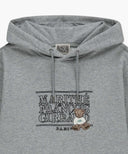 DOODLE CLASSIC BEAR HOODIE IN HEATHER GREY image 14