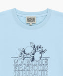 AEROCOOL LEMON CLASSIC LOGO TEE IN ICE BLUE image 8