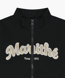 KIDS LETTERING LOGO WINDBREAKER IN BLACK image 8
