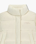 W BASIC CROP DOWN JACKET IN IVORY image 8