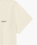 W SMALL REGULAR LOGO TEE IN CREAM image 8