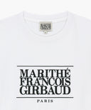 CLASSIC LOGO TEE IN WHITE image 8