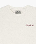 KIDS BACK GRAPHIC OVERSIZED TEE IN OATMEAL image 8