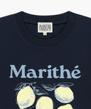 AEROCOOL LEMON GRAPHIC TEE IN NAVY image 8