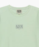 W SMALL CLASSIC LOGO TEE IN LIGHT GREEN image 8