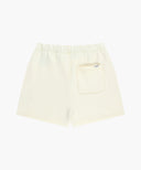 W REGULAR LOGO SWEAT SHORTS IN IVORY image 8