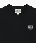 W SMALL CLASSIC LOGO CROP KNIT PULLOVER IN BLACK image 8