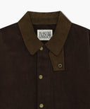 CORDUROY HUNTING JACKET IN BROWN image 8