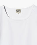W BASIC CROP TEE IN WHITE image 8