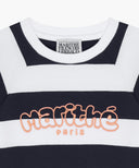 KIDS RAGLAN SHORT SLEEVE SWEATSHIRT IN STRIPE image 8