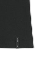 LABEL DETAIL HALTER TANK TOP IN BLACK image 4