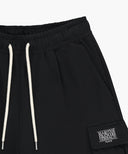 CLASSIC LOGO CARGO SWEAT SHORTS IN BLACK image 9