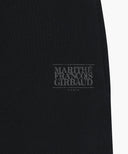 W VINTAGE CLASSIC LOGO SWEAT MINI SKIRT IN BLACK image 12