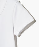 W BASIC CROP TEE IN WHITE image 9