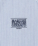 CLASSIC LOGO HOODED PATTERN JACKET IN STRIPE