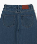 W GRADATION DENIM PANTS IN BLUE image 12