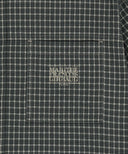 M CHECK HALF SLEEVE SHIRT IN DARK NAVY image 15