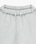 EMBO LOGO BERMUDA SWEAT SHORTS IN LIGHT HEATHER GREY image 9