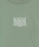 W SMALL CLASSIC LOGO CROP SWEATSHIRT IN MINT GREY image 9