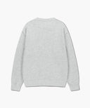 REGULAR LOGO SWEAT SET-UP IN LIGHT HEATHER GREY image 9